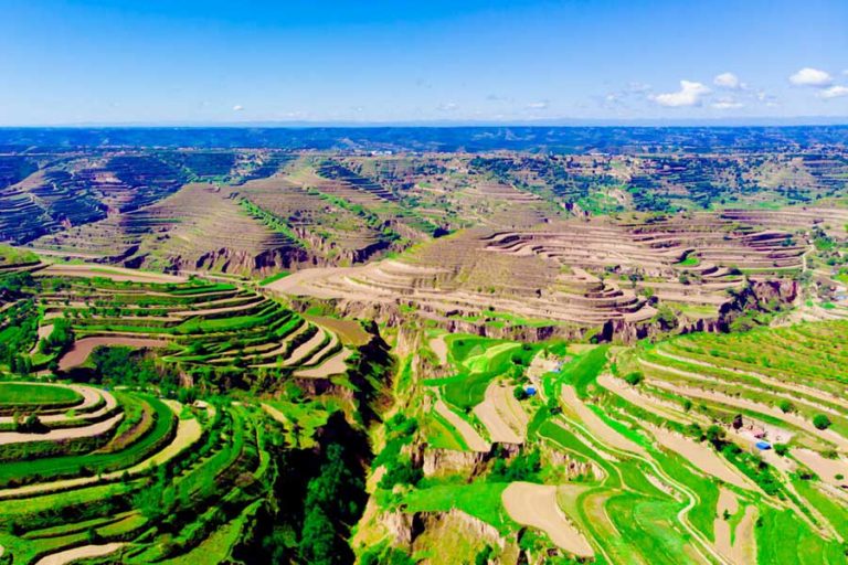 Loess Plateau Birthplace Of Ancient Chinese Civilization Pepchina